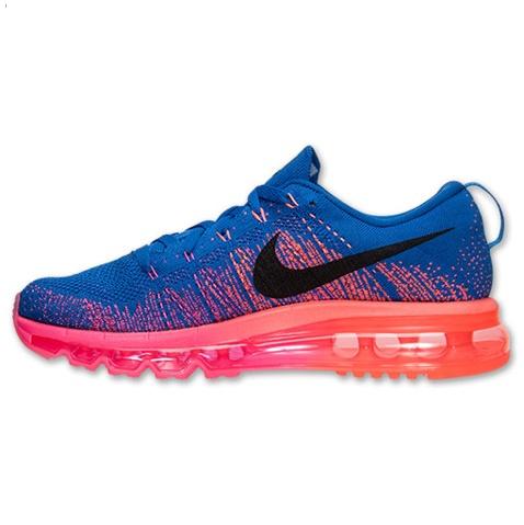 Nike Flyknit Air Max Womens Shoes Blue Pink Black Hot On Sale Best Price
